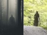森で遭遇した不気味な黒い影に全米戦慄! スレンダーマンか、死神か、新種UMAか… 議論沸騰!