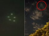 米テキサス州に5機のUFO編隊が出現! 夜空で完全静止する異様な光景に心奪われる住民続出で大騒ぎに!