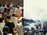 背骨に「ブラックホール」が出現? 政治家が“破滅的な大津波”を予言し、2万人が集結