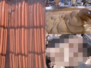 ホットドッグ工場の衝撃的内部映像！ 嫌悪感よりも食欲が勝る人が続出、称賛の声も「肉を無駄にしない天才的発想」