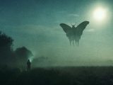 人間の顔と光る目… 翼を持つ奇妙な生物に女性が遭遇! モスマン、アウルマン、新種の有翼型UMAか?