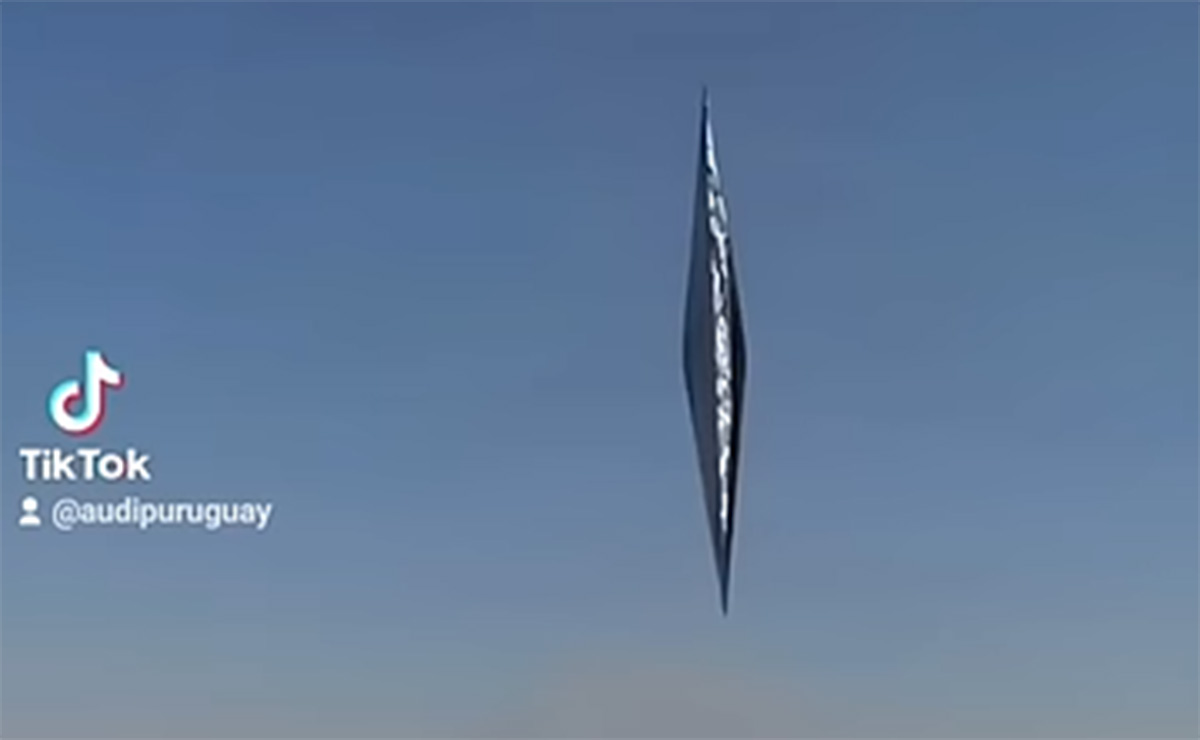 ジャーナリストが「ダイヤモンド型UFO」の鮮明写真を公開!=アルゼンチンの画像2