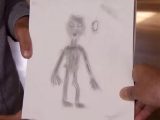 「庭に3mの宇宙人がいた!」ラスベガスの家族が描いた宇宙人の絵が公開される!