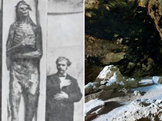 ネバダ洞窟で発見された「身長10フィートの巨人」の謎