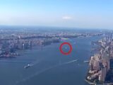 ニューヨーク上空に“謎の球体”出現、生中継で捉えられる!その正体とは…旅客機と謎の物体のニアミスも報告