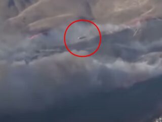 ロサンゼルス山火事ニュース映像にUFOが映り込み話題に！