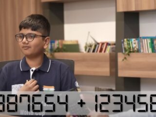 “人間計算機”の名を持つ14歳少年、たった1日で数学の世界記録を6つも塗り替える！