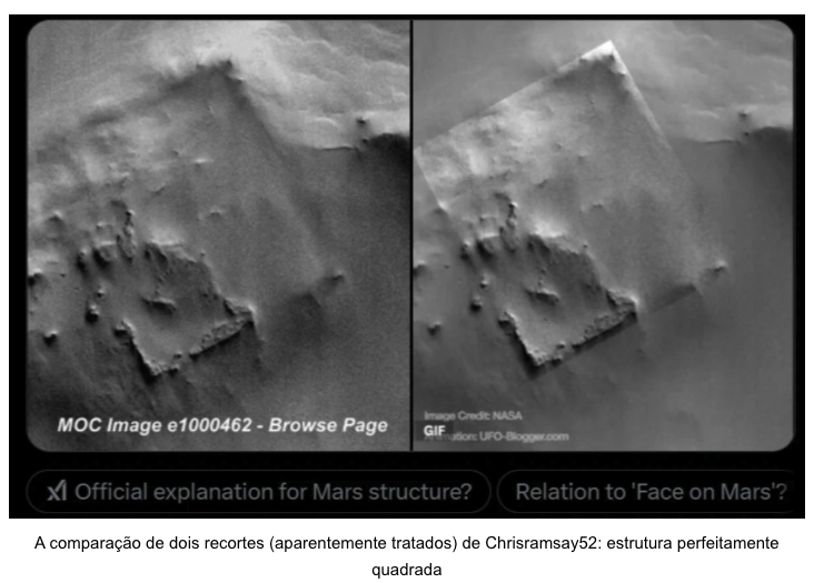 火星で“正方形の構造物”発見！？イーロン・マスクも注目！その正体とはの画像1