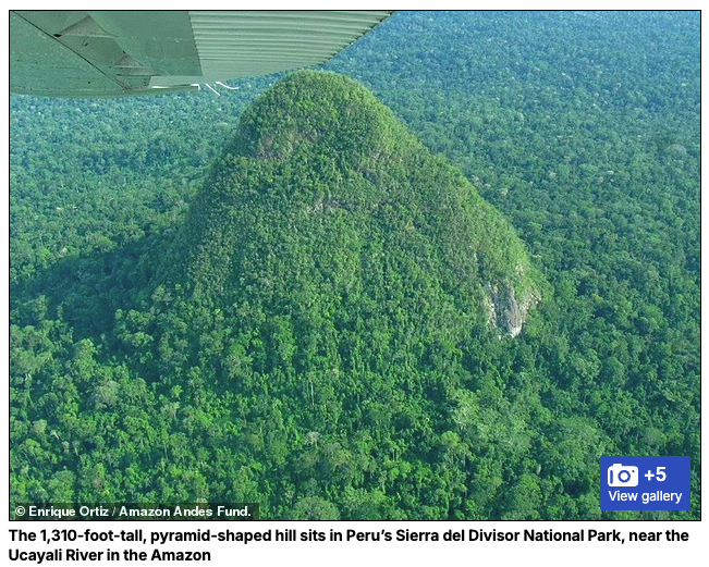 超古代文明の証拠?アマゾンの密林にそびえる400m級“人工ピラミッド”疑惑!地元部族が崇める聖山「セロ・エル・コノ」の正体とは?の画像2