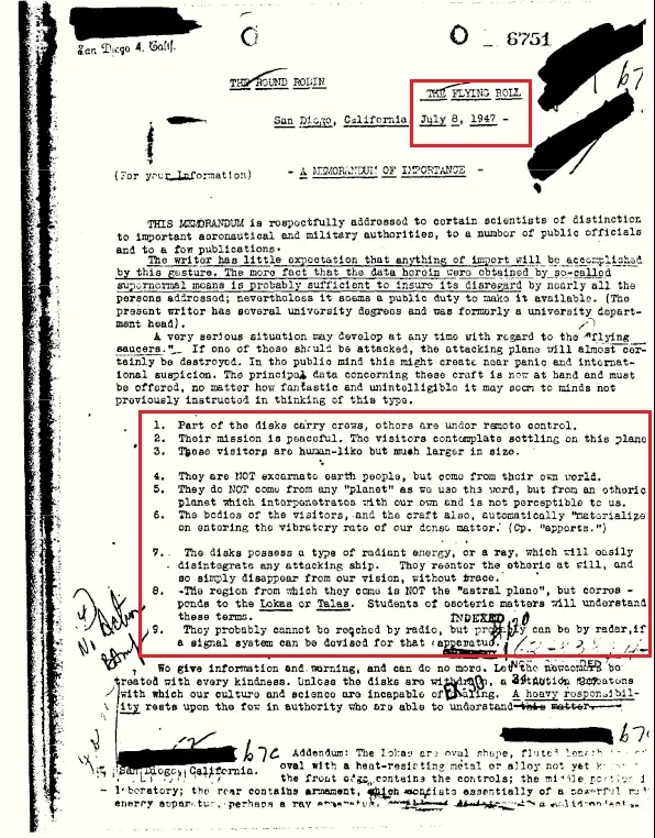 FBI極秘ファイルが語る異星人の姿、UFOの性能、そして“エーテル惑星”の衝撃!彼らの驚くべき目的とは…の画像2