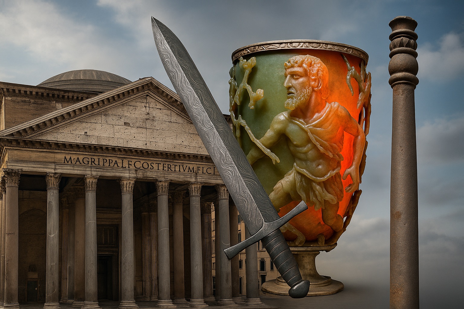 古代の驚異「ロストテクノロジー」10選！…自己修復コンクリートから虹色の杯まで、失われた超技術の秘密の画像1