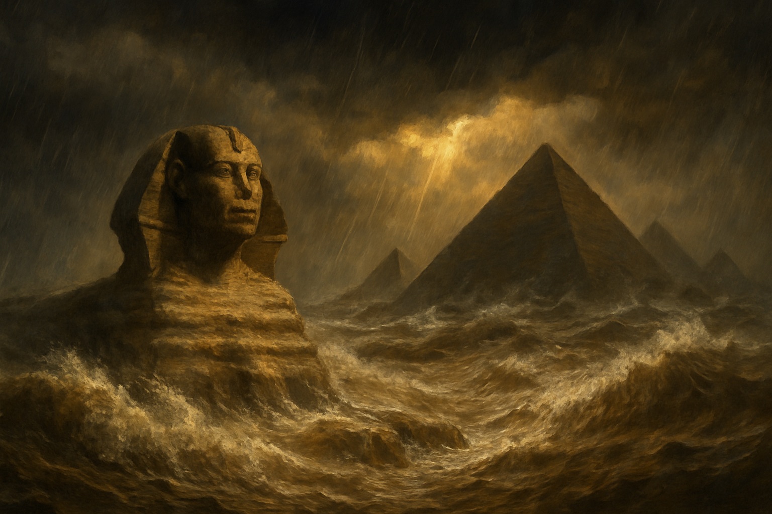 ピラミッド下の巨大空間は「大洪水の避難所」? 1万2800年前の伝説と繋がる衝撃の発見の画像4