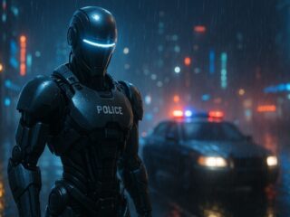 2055年、リアル「ロボコップ」が全犯罪を解決？ AI警察が実現する未来