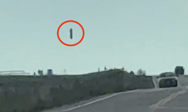 「まるで6階建てビル」撮影者が戦慄した、回転する謎の巨大『柱型UFO』=米コロラドの画像1