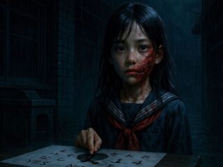 コックリさんよりも怖い“キューピットさま”で本当にあった怖い話！右頬が裂けた少女が…