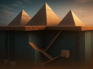 ピラミッドの地下に眠る謎の巨大構造物、最新科学がその姿に迫る