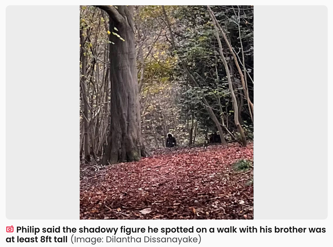 英国の森に「身長2.4mの狼男」が出現か!?専門家が捉えた戦慄の写真と不気味な警告の画像3