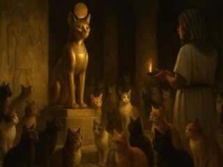 飼いネコの起源は「生贄」だった？ 通説を覆す新研究が解き明かす、古代エジプトと猫のミステリアスな関係