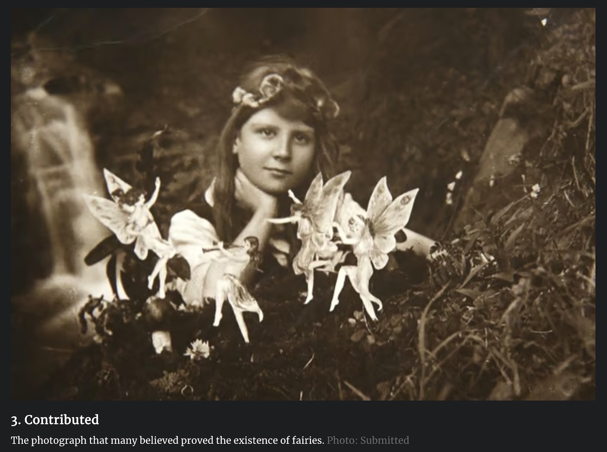 世界を騙した“妖精写真”「コティングリー妖精事件」100年の時を経てオークションへの画像1
