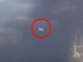 【衝撃】時速約3500km！雲から現れた「白いUFO」の決定的瞬間