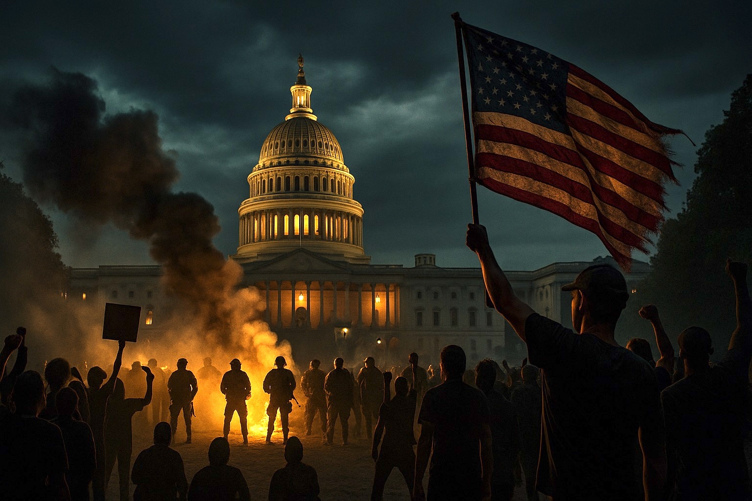 米国民の4割が「10年以内に内戦」を予測… 専門家が警告する“第二次南北戦争”という悪夢のシナリオの画像1