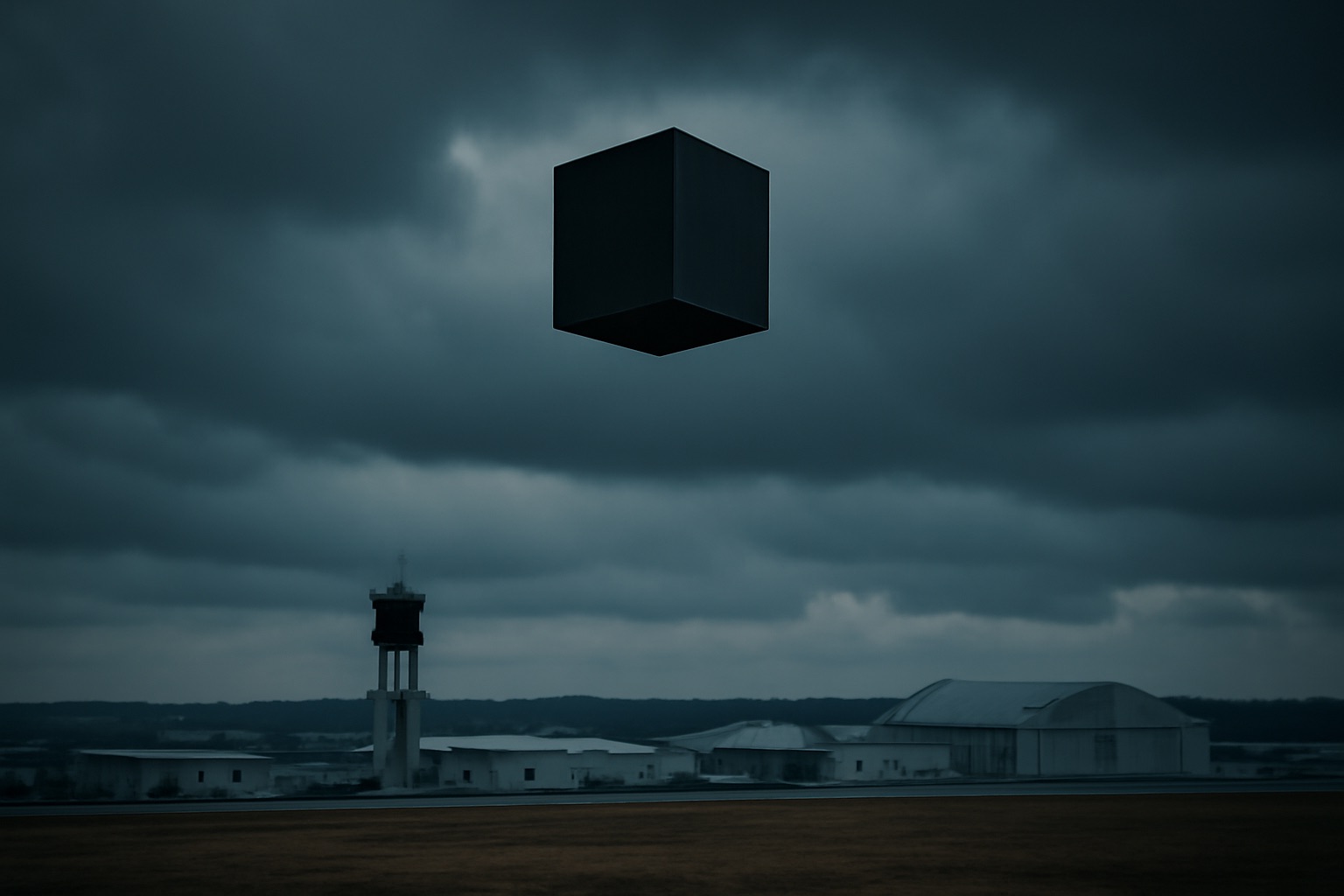 米空軍基地上空に「黒い立方体UAP」が出現していた！FAAが隠蔽した謎のUAP目撃事件の画像1