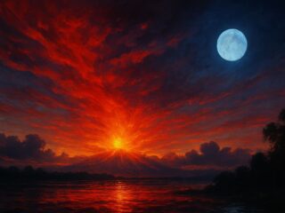 空は真紅に、夕日は緑、月は青白く染まった… 1883年、クラカタウ火山が放った“地球史上最大の絶叫”とその爪痕