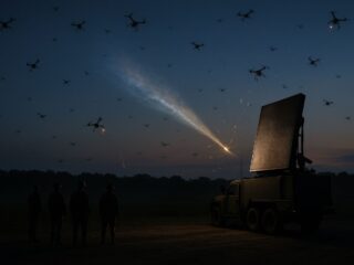 米軍のマイクロ波兵器『レオニダス』、音も無くドローンの大群を一瞬で無力化する
