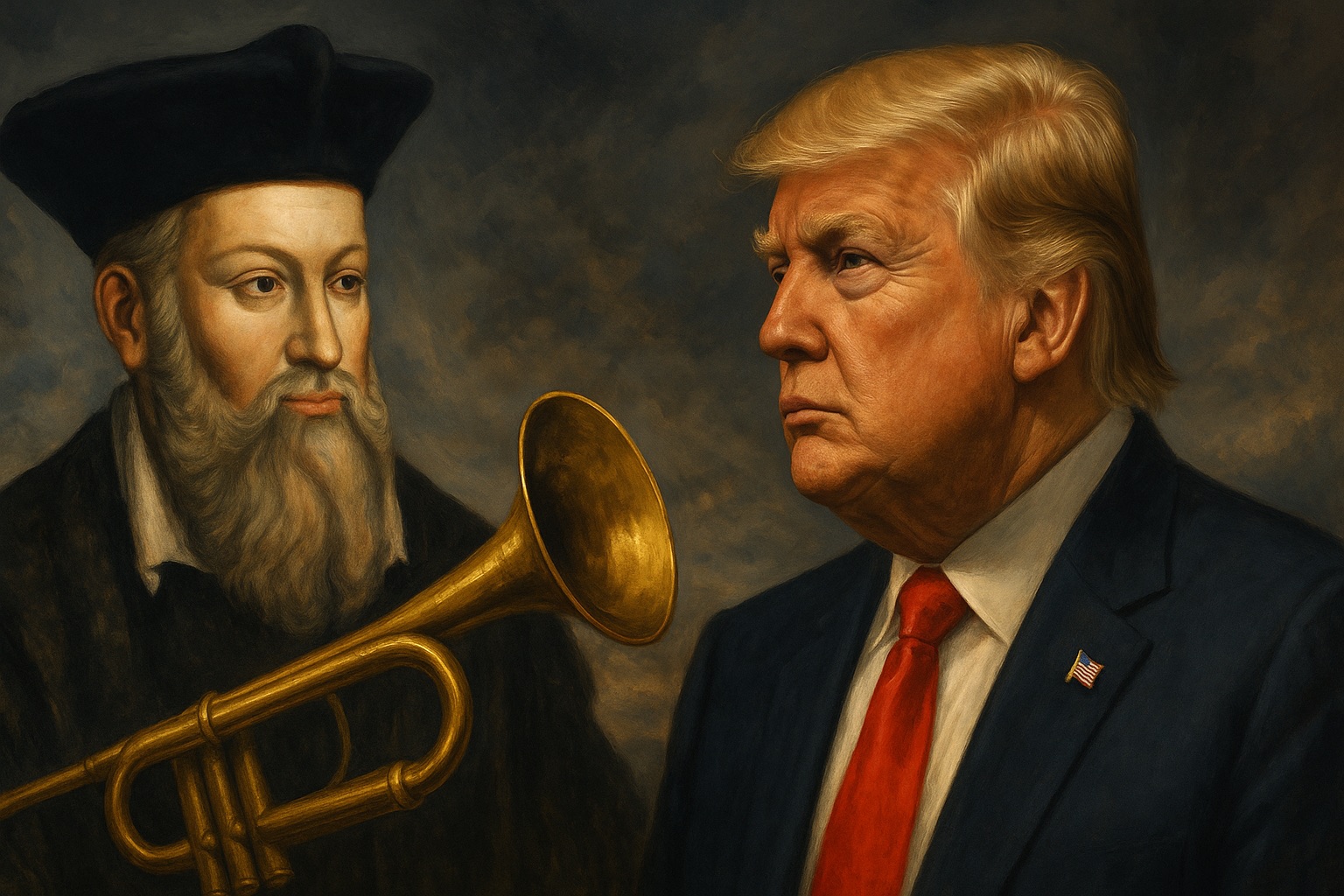 ノストラダムスが500年前に予言した“終末の始まり”「偽りのトランペット」はトランプを指すのか？ の画像1