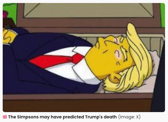 奇妙な陰謀論「トランプ死亡説」を加速させた『シンプソンズ』の予言と“ピザ指数”の謎の画像2
