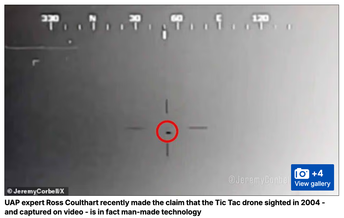 「UFOは米軍製」衝撃の主張。空母ニミッツ「チックタックUFO事件」の真相は“地球外”か、それとも“極秘兵器”かの画像1