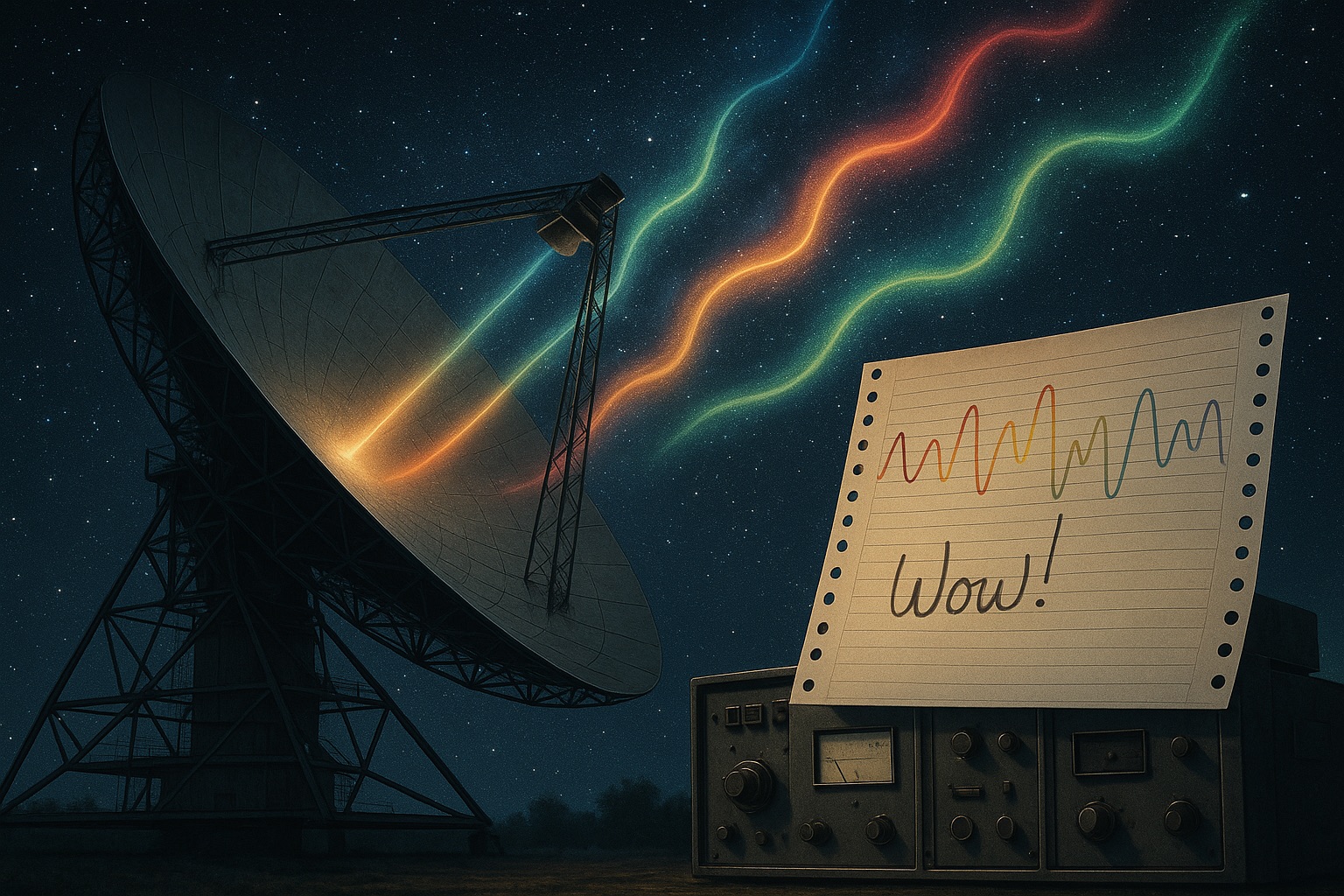 40年来の謎「Wow!シグナル」は宇宙人由来だったのか？最新分析で浮かび上がる衝撃の仮説の画像1