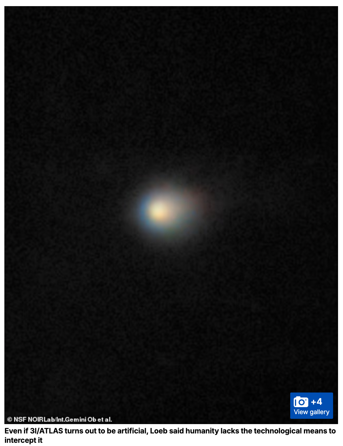 恒星間天体「3I/ATLAS」は“エイリアンの探査機”か?ハーバード大教授が警告する「地球到達」の具体的な時期とはの画像2
