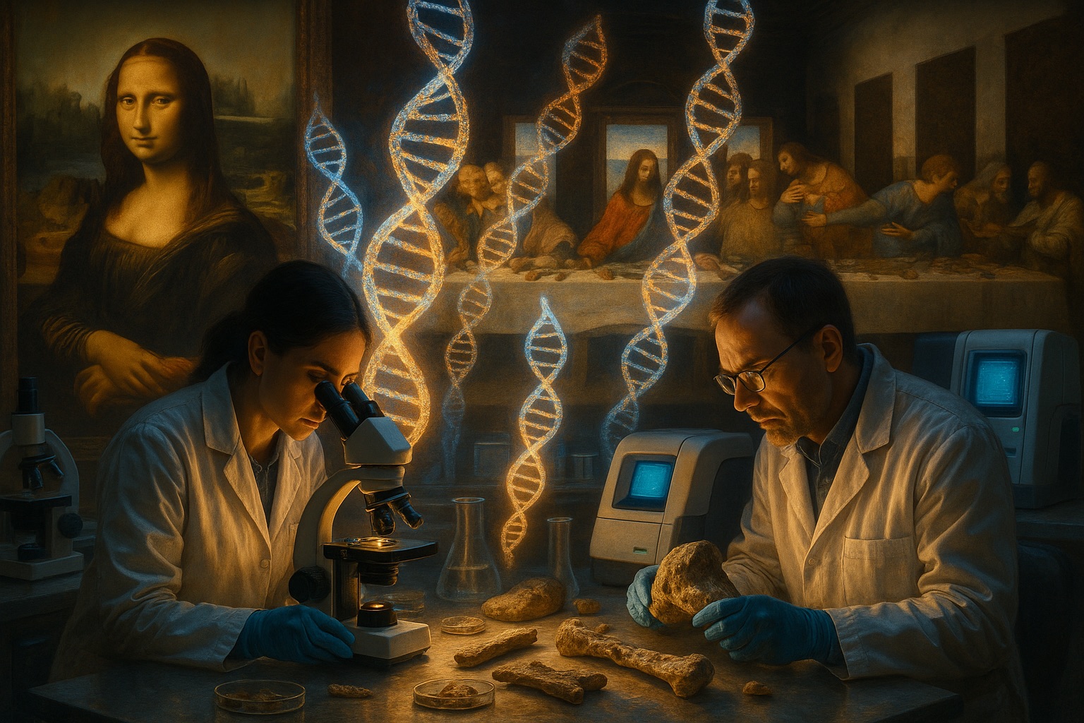 リアル“ダ・ヴィンチ・コード”か… 500年の時を超え、天才の“本物のDNA”を追うプロジェクトの画像1