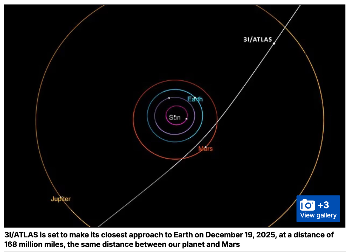地球へ向かう「宇宙船」騒動、その真相は科学者の“おふざけ”だった―謎の天体「3I/ATLAS」の正体とはの画像3