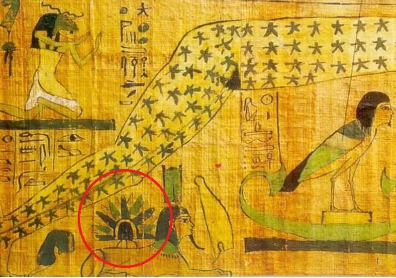 古代エジプトのパピルスに「UFO着陸」が描かれていた!? スフィンクスに降り立つ謎の円盤の画像2