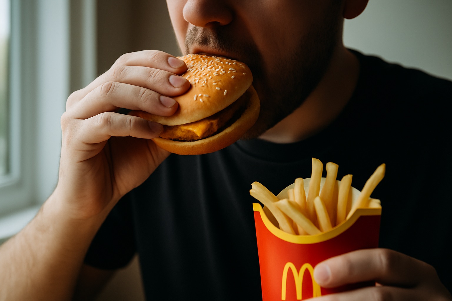 【驚愕】700日以上“マクドナルド”を食べ続ける男!結果は・・・!?の画像2