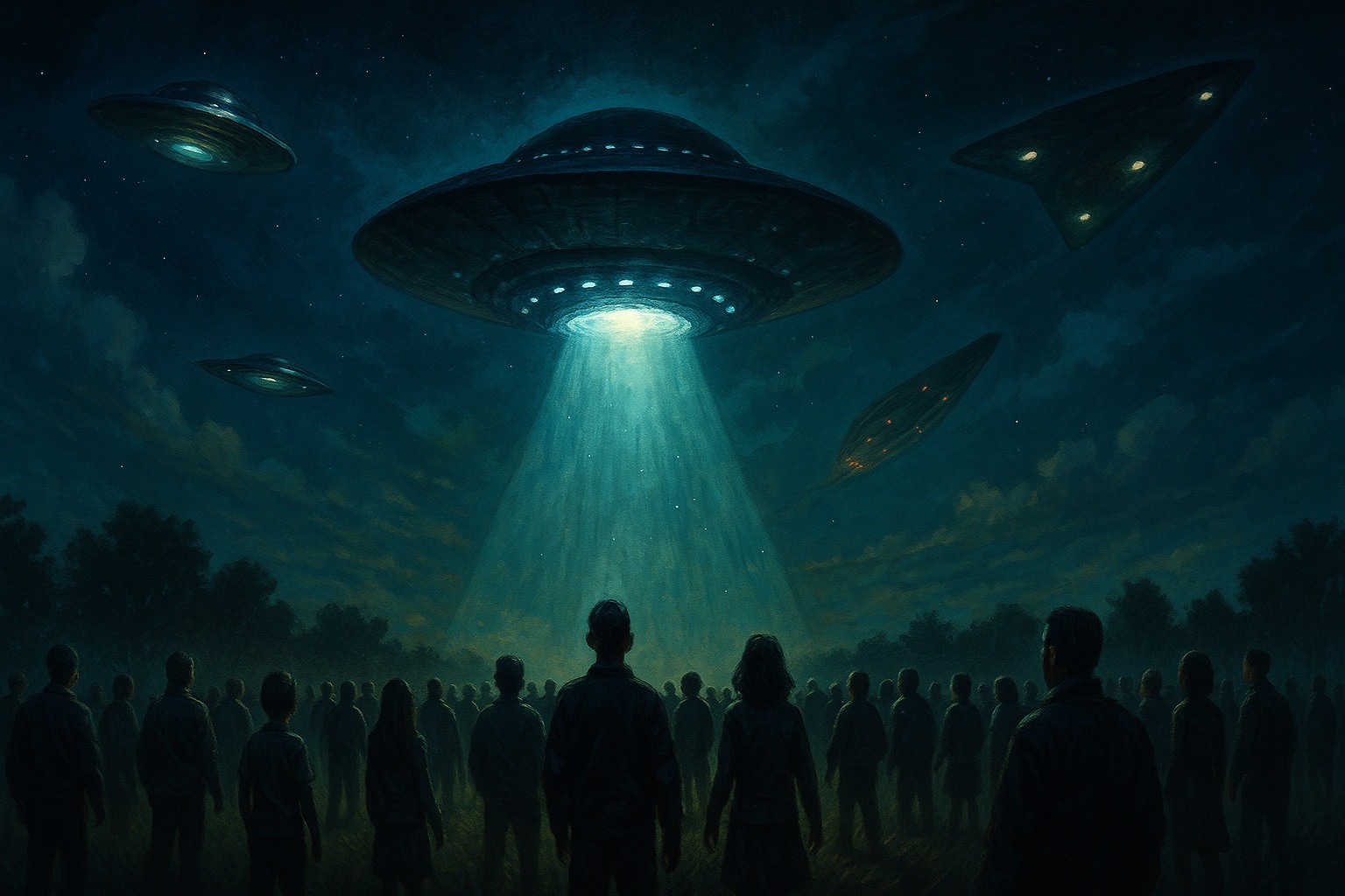 専門家も首をかしげる世界の奇妙な「UFO集団目撃事件」8選 ― それは本当にただの見間違いだったのか？の画像0