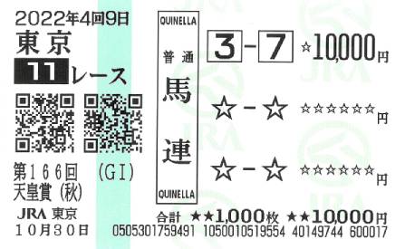 天皇賞(秋)は史上稀に見る大混戦!初心者必見の【隠れ穴馬&馬連3点勝負】で一攫千金を狙え!の画像3