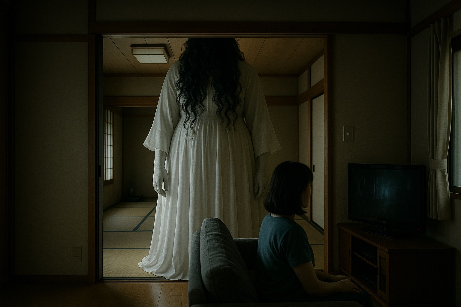 【実話怪談】祖母を狂わせた『でる家』― 彼女の背後に立つ"白いドレスの巨人"の画像6