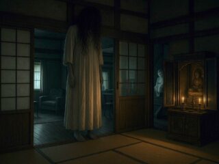 【実話怪談】祖母を狂わせた『でる家』― 彼女の背後に立つ”白いドレスの巨人”