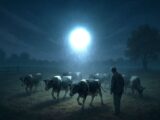 【衝撃】牛を“催眠術”にかけるUFO出現、しかし当局は「国家機密」として事件を完全封印… アルゼンチンで起きた不可解な一夜