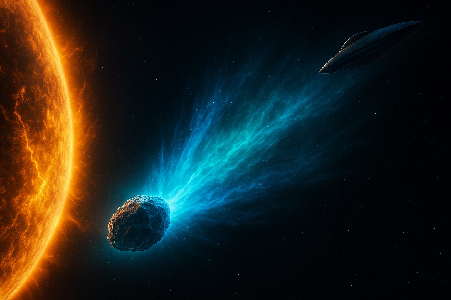 「3I/ATLAS」太陽の裏側で見せた“謎の青い輝き”と“急激な増光”に科学者も困惑の画像1