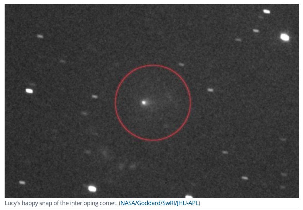 ついに“宇宙船説”に終止符？ 火星探査機が捉えた恒星間天体「3I/ATLAS」の“真の姿”をNASAが公開の画像3