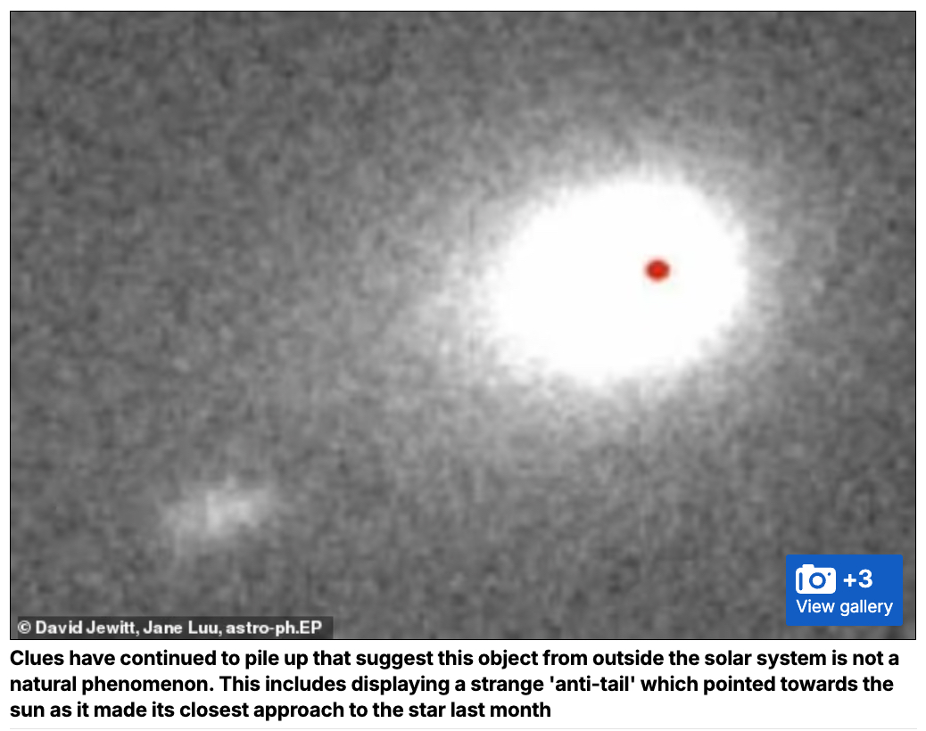 3I/ATLASの謎は新章へ… “消えた尾”と“7本のジェット”、加速しながら“質量を失う”天体に宇宙船説が再燃の画像2