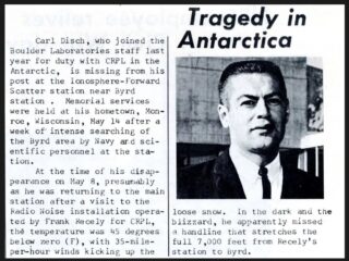 南極で“蒸発”した研究者… 氷上で“突然消えた足跡”の謎。エイリアンか、ナチスか… 半世紀以上も解けない失踪事件の闇