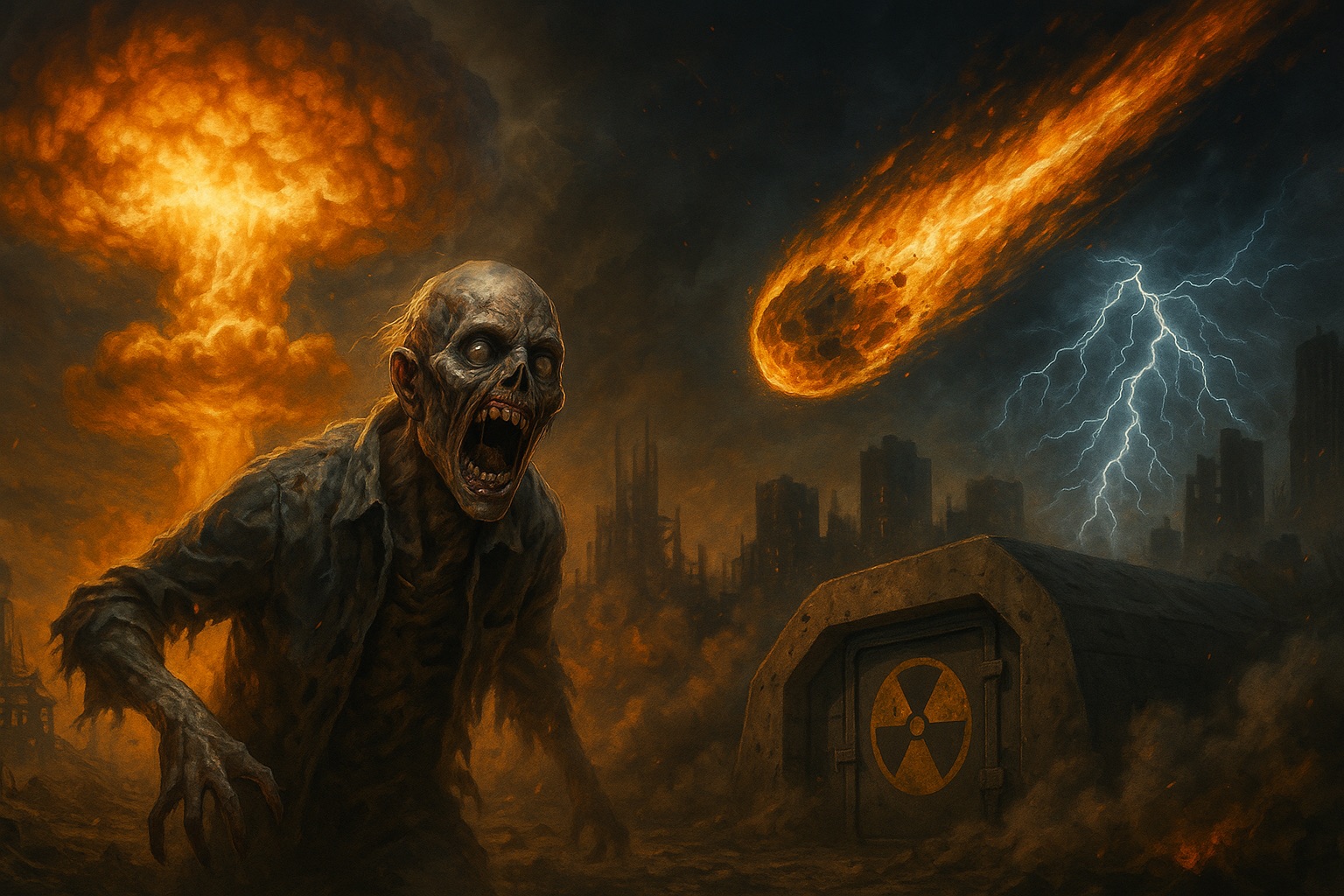 米政府が本気で策定した「文明崩壊シナリオ」5選 ― ゾンビ襲来から小惑星衝突まで、世界の終わりに備える“極秘”計画の画像1