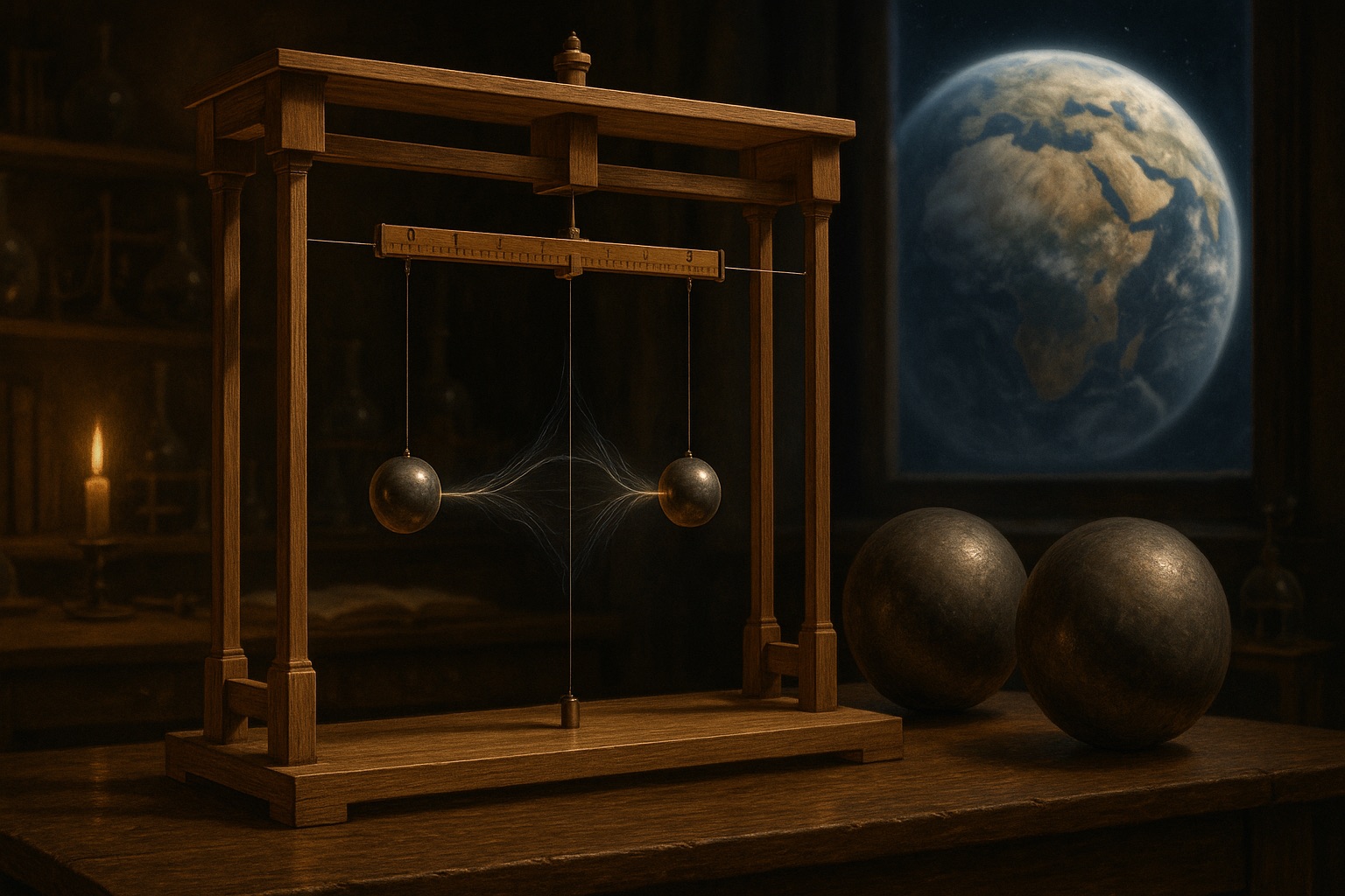 ニュートンでさえ“不可能”と考えた… 2つの金属球で「地球の重さ」を測ったキャベンディッシュの実験の画像2
