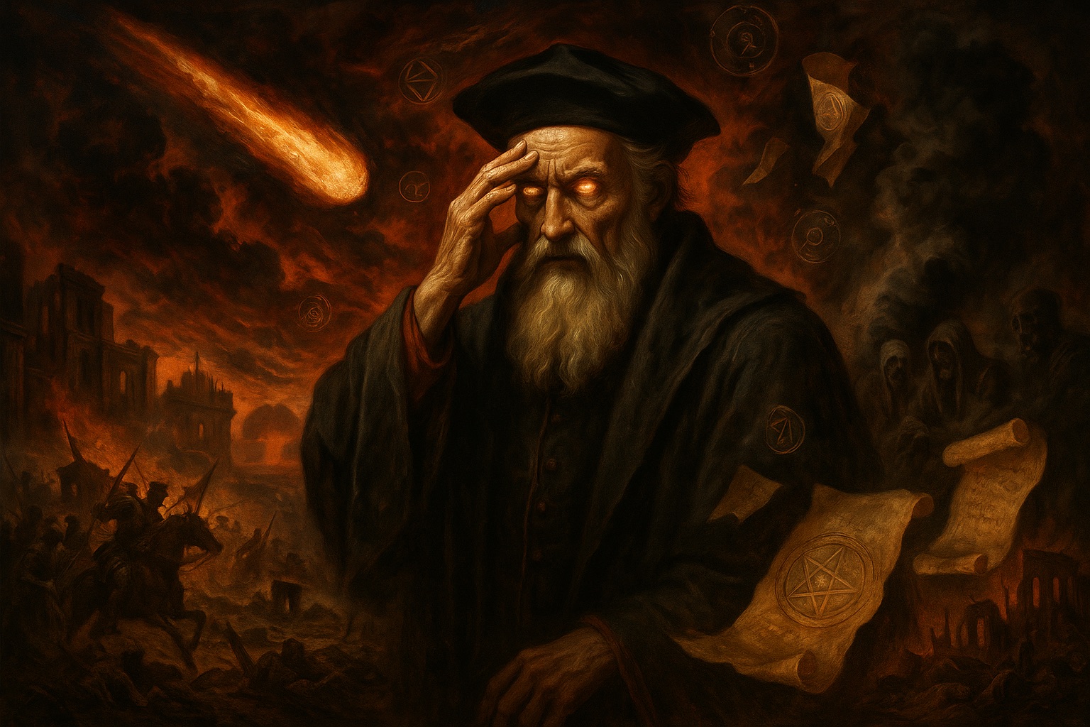 ノストラダムス予言「2025年末に“人類滅亡レベルの出来事”」が起きる？ “宇宙からの火球”と“新たな大疫病”とはの画像1