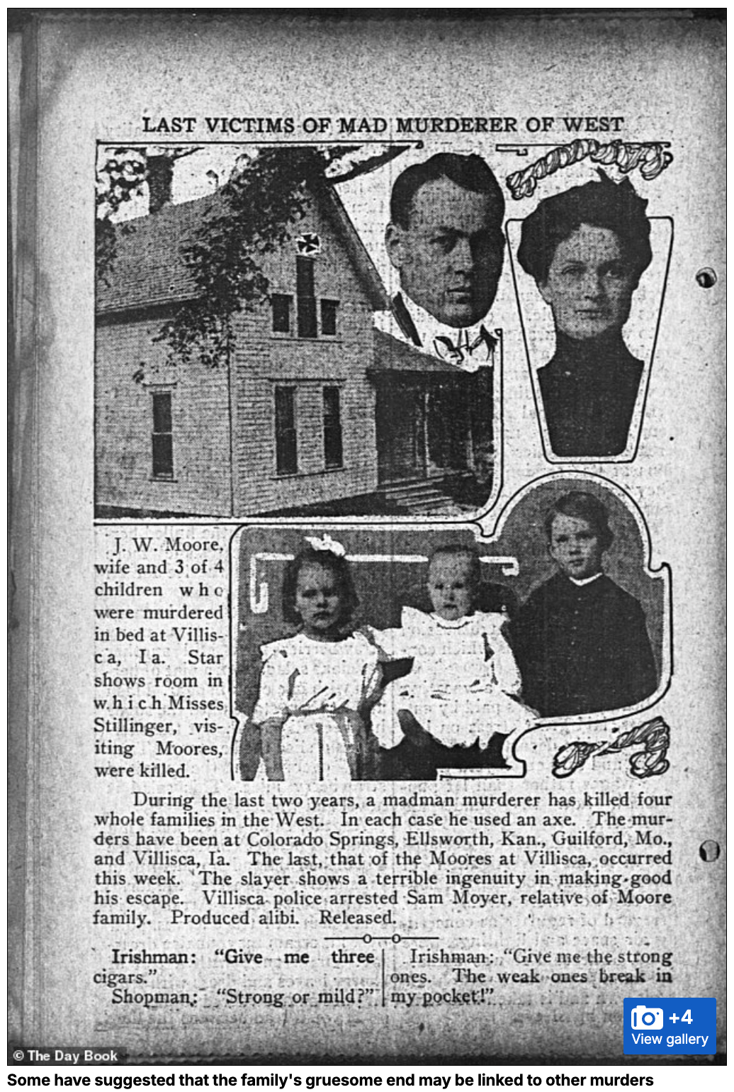 訪問者が自らを刺す“呪われた家”― 100年間迷宮入りの「ヴィリスカ斧殺人事件」、不気味すぎる未解決事件の謎の画像1